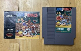 Arch Rivals NES Cartridge with Manual Included *Tested*