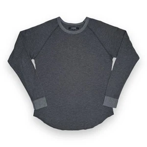 Camisa Henley Feltraiger Hudson Térmica Manga Larga Gris Oscuro Para Hombre L Hecha en EE. UU. - Imagen 1 de 9