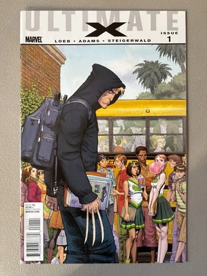 ULTIMATE X #1 - 1ST JIMMY HUDSON (WOLVERINE'S SON) (2010) MARVEL COMICS - Image 1 of 4