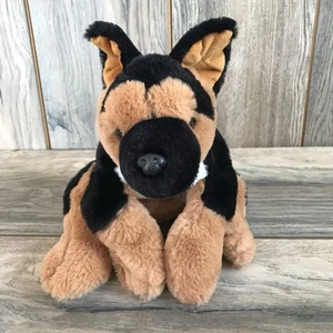 FAO Schwartz German Shepherd 14” Plush Stuffed Animal Dog No Adoption Papers - Picture 1 of 8