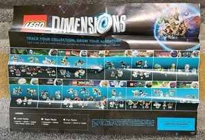 Lego Dimensions Poster / Check List - 66cm x 48cm - Picture 1 of 1