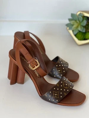 Louis Vuitton Monogram Silhouette Sandals EU 38 US 8 - New - Image 1 of 4