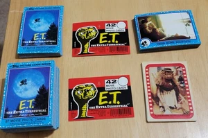 TOPPS 1982 E.T. The Extra-Terrestrial Complete 87 Trading Card Set & Stickers - Picture 1 of 2