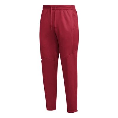 adidas Training Travel Tapered Aeroready Joggers Mens Red Casual Athletic Bottom - Image 1 of 2
