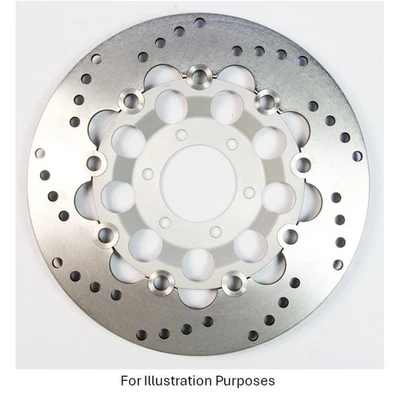 Disco de freno delantero flotador EBC conversión delantero izquierdo para Cagiva Elefant 650 1988-89 Foto 1 de 2