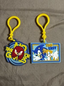 Sonic The Hedgehog Super Clip Charms - 2 Charms/Rucksackclips - Bild 1 von 1