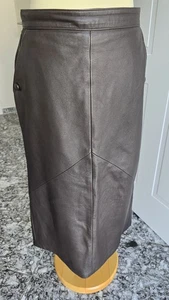 Echt Leder Damen Rock Gr 40 (7) - Bild 1 von 3