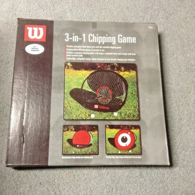 Juego de astillado portátil Wilson Golf 3 en 1 - Nuevo en caja Foto 1 de 2