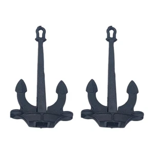 2Pcs RC Boat Anchors Tiny Miniature Anchors Rod Anchor Rod for Kids Adults - Picture 1 of 32