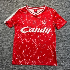 Liverpool FC Football Shirt Kids Size 11-12 Years Home Jersey 1989 Retro Vintage - Picture 1 of 6