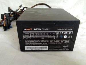 Bloc d'alimentation ATX Be Quiet System Power de 600 Watts – Pour PC de bureau / - Zdjęcie 1 z 6