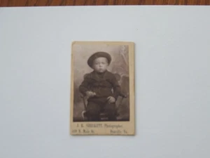 Mini foto Danville Virginia VA J R Shelkett fotógrafo 410 N Main St 1800 - Imagen 1 de 2