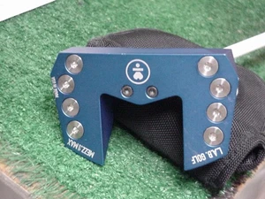 Very Nice Lab Golf Mezz 1 Max Blue Putter 69 lie 35 Inch White Accra Shaft - Picture 1 of 6