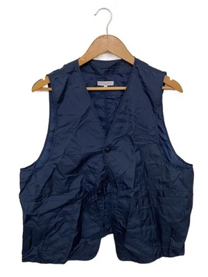 Mens Engineered Garments Engineered Garments Vest S Nylon NVY - Image 1 of 4
