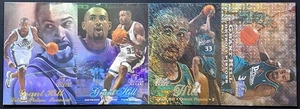 Grant Hill 1997-98 Flair Showcase Promo Card Panel Row 0-3 Perforated - Rare! - Picture 1 of 6