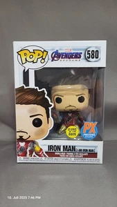 Funko Pop #580 I AM IRON MAN Marvel Avengers Endgame GLOWS EXCLUSIVE +Protector - Bild 1 von 12