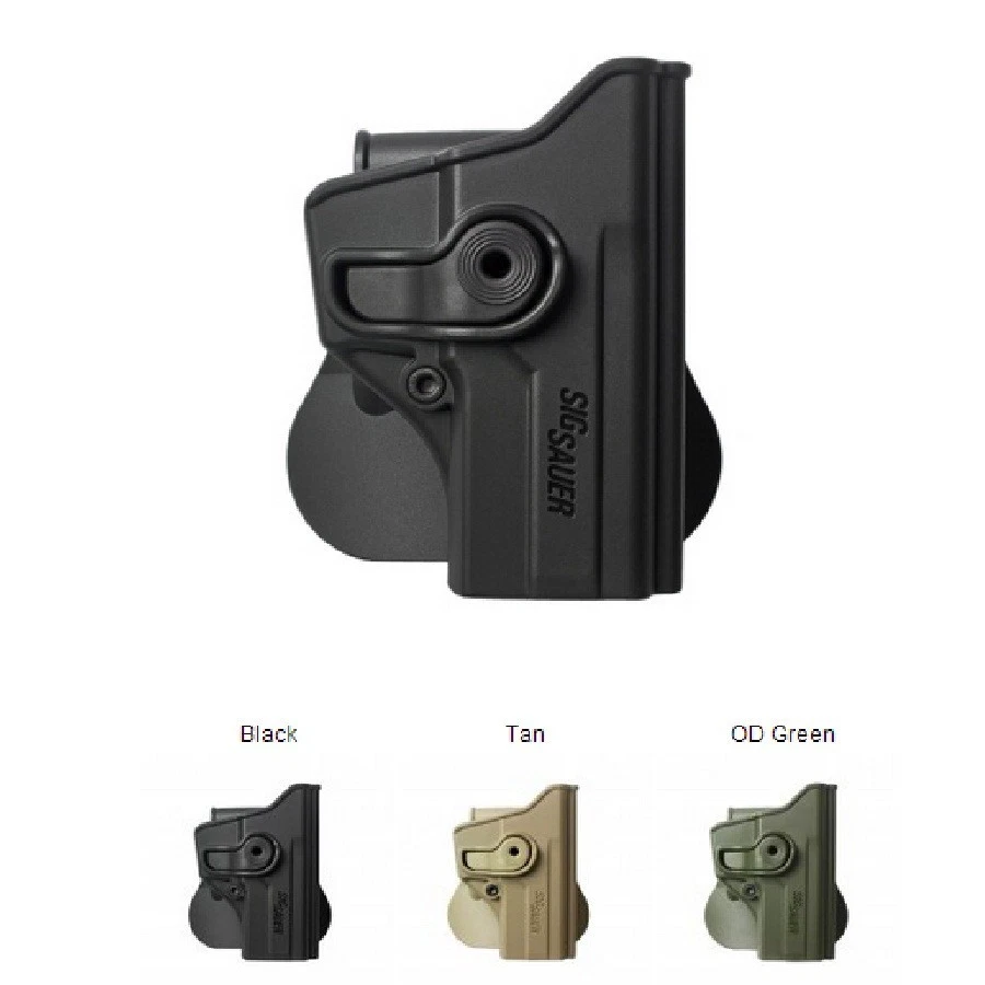 IMI Black Polymer Retention Roto Holster for Sig Sauer P250 Compact use by IDF - Image 1 of 1
