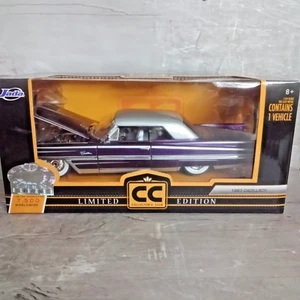 1963 Cadillac Viola 1:24 Diecast Collectors Club Limited #5493/7500 di Jada - Foto 1 di 19