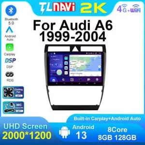 For Audi A6 C5 1997-2004 S6 1999-2004 RS6 2002-2006 Car Radio Player GPS Carplay - Bild 1 von 48