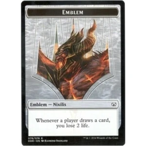 EMBLEMA OB NIXILIS CASI NUEVO Nissa vs Ob Nixilis ficha de Magic The Gathering - Com - Imagen 1 de 1