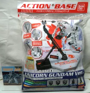 HG RG MG ACTION BASE 1 UNICORNO GUNDAM Ver. Gundam modellino in plastica made in Japan - Foto 1 di 7
