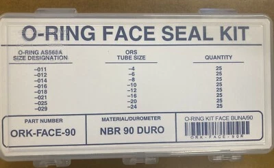 O-Ring Face Seal Kit 200pcs - Image 1 of 3