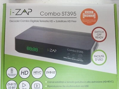 decoter digitale terrestre hd t2 piu satellitare canali in chiaro - Immagine 1 di 3