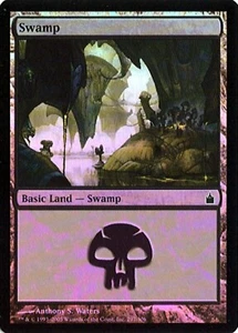 MTG - Ravnica: City of Guilds - Swamp #297 - Foil - Various conditions - Picture 1 of 1
