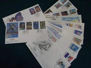 Greece 1989 Officialy FDC year set. - Picture 1 of 1