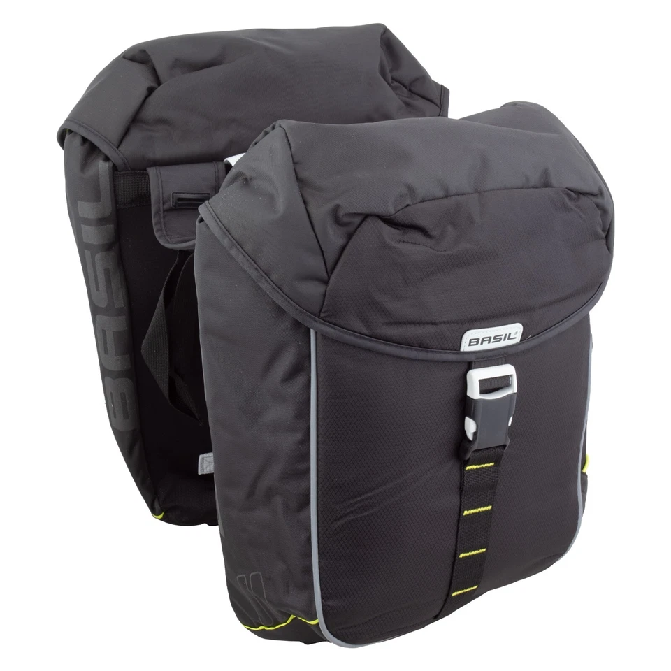 Basil Miles Pannier 34l Black