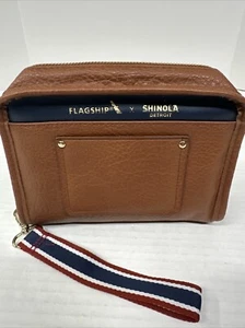 American Airlines Flagship Leather Amenity Kit by Shinola Detroit NEW UNUSED - Picture 1 of 10
