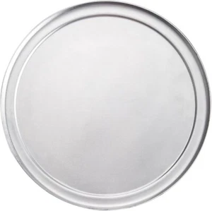 Pizza Pan Standard Aluminum Oven Plate Wide Rim Non Stick Baking Tray 6-14 - Picture 1 of 12