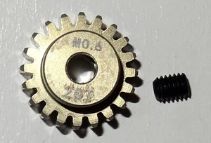 ENGRANAJE DE PIÑÓN PARA COCHES RC 20T 0.6 MOD 3.175mm EJE 7075 ALUMINIO VENDEDOR DEL REINO UNIDO - Imagen 1 de 7