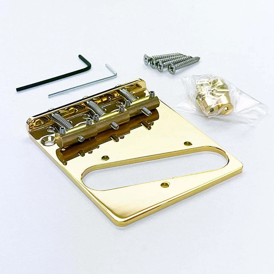ABM 3455-G Tele Replacement Bridge Gold - Image 1 of 1