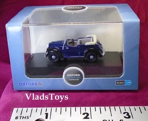 Oxford 1/76 Morris Eight Series E Tourer 1938 Dark Blue 76ME006 - Picture 1 of 5