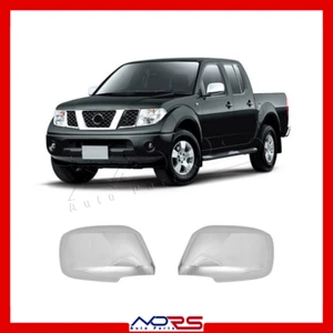 NISSAN NAVARA COMPATIBLE 2006-2009 COQUES DE RÉTROVISEUR ABS CHROMÉ 2 PIÈCES - Imagen 1 de 10