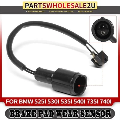 Sensor de desgaste de pastillas de freno delanteras o traseras para BMW 525i 530i 535i 540i 735i 850i Foto 1 de 4