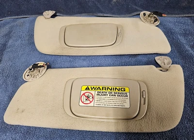 Jeep Grand Cherokee 1999 parasol conductor pasajero conjunto par OEM 99-04 bronceado Foto 1 de 4