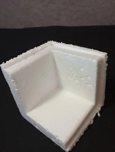 Polystyrene Foam Corner Edge Shipping Packing Protectors - LOT OF 8 - Picture 1 of 4