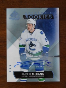 2015-16 SP Game Used Authentic Rookies Blue Jared McCann Auto - Picture 1 of 1