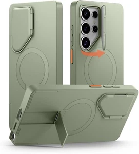 SURITCH Magnetic Case Compatible with Samsung Galaxy S25 Plus, with Camera Cover - Picture 1 of 7