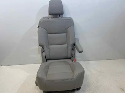 Fits 17-19 GMC ACADIA SLT 2nd Row Rear RH Passenger Seat Gray Leather H84 OEM - Image 1 of 4