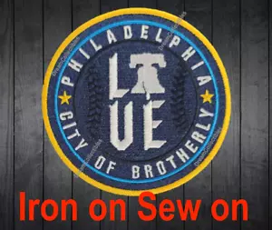 Phillies City Connect Jersey Patch City of Brotherly Love Patch Philadelphia - Picture 1 of 1