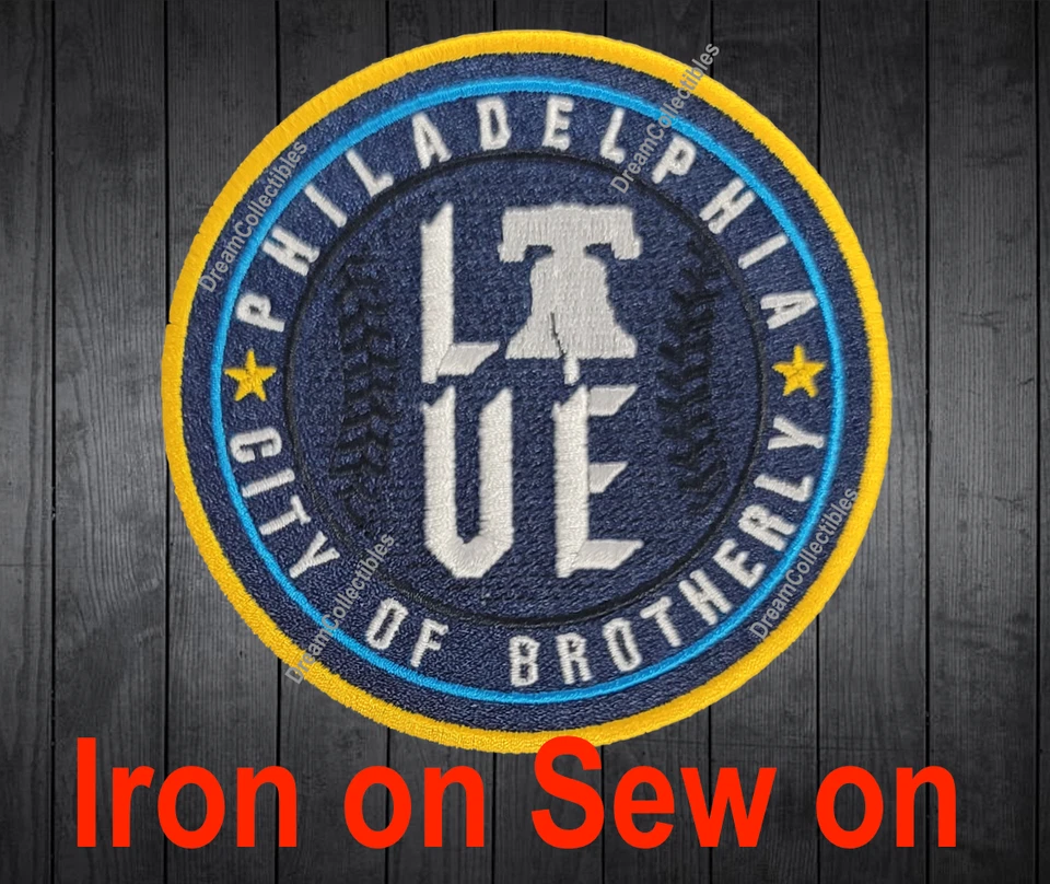 Phillies City Connect Jersey Patch City of Brotherly Love Patch Philadelphia - Image 1 of 1