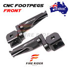 For Bmw F800st 05-12 11 10 09 08 Cnc Front Foot Pegs Shinobi 25Mm Extend Black