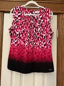 Top donna senza maniche multicolore Calvin Klein taglia XL - Foto 1 di 6