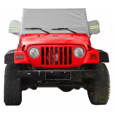 Waterproof Car Cover Waterproof for Jeep Wrangler 2 Door CJ YJ TJ JK 87-21 - Image 1 of 4