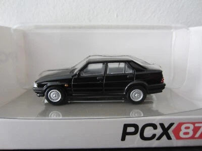 PCX87 0054 ALFA ROMEO 75 LIMOUSINE in BLACK model is PLASTIC - HO or 1:87 scale - Image 1 of 3