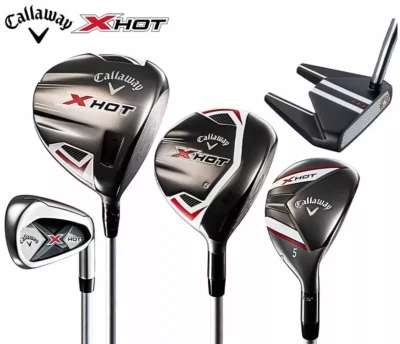 Callaway golf Clubset XHOT 11pcs 1W,5W,5H,I6-9,A,S,PT Graphite shaft Regular - Image 1 of 4