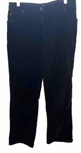 Damen Woolrich Cord weiche Hose 4 klassisch bequem schwarz - Bild 1 von 15